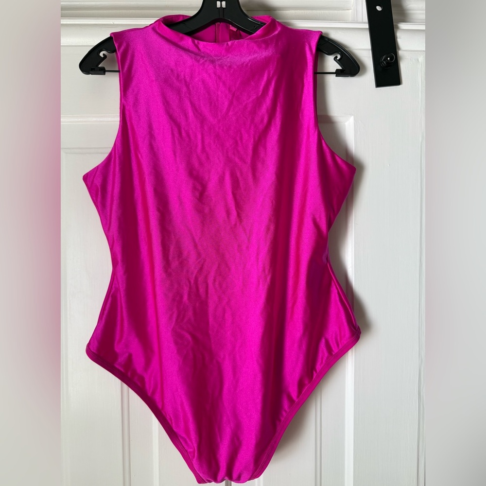 SKIMS Pink Bodysuit One Piece